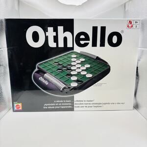Mattel Games - Vintage 2005 Othello Board Game - Sealed New In Shrink Wrap